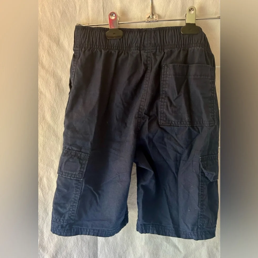 The Children’s Place Navy Blue Cargo Shorts Boys Size 8 School Uniform